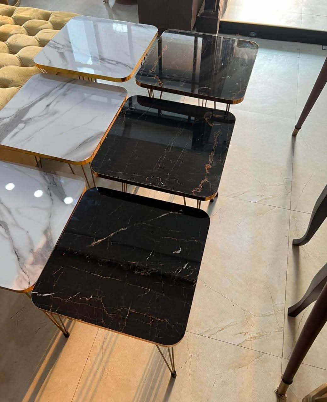 Table set 3pcs Square