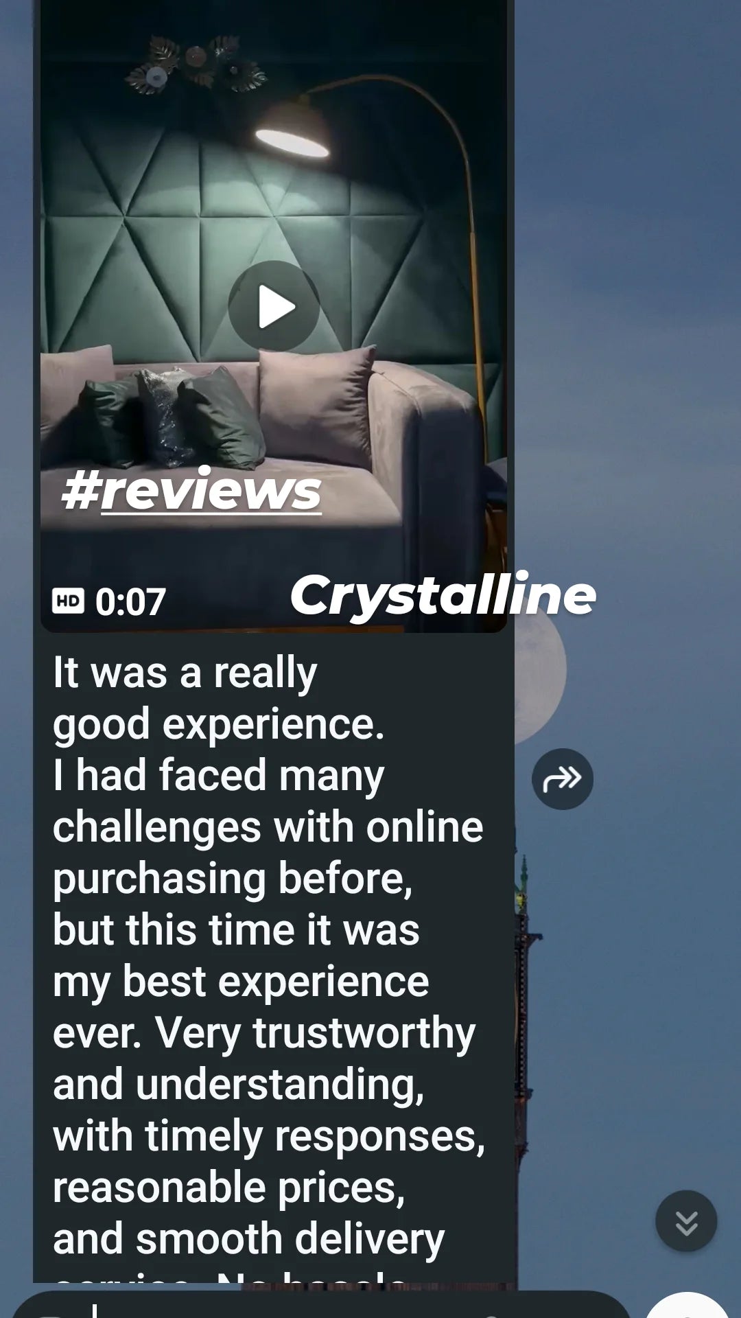 Metal Arch lamp heighted to modern look