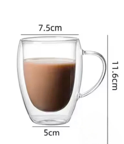 Double Wall Premium Quality Glass Cup
