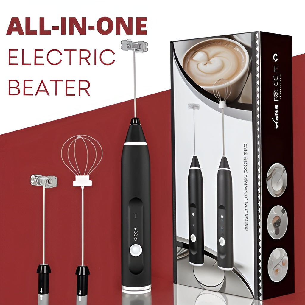 Rechargeable Coffee Beater - 3 in 1 | Free Delivery!