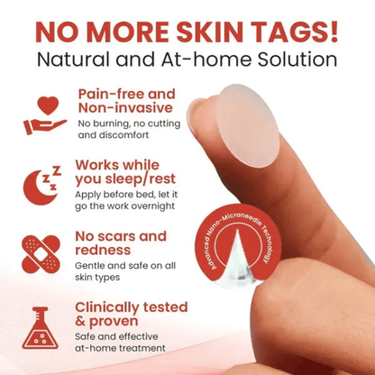 Derma Smooth Skin Tag Removal Patch 72 patches