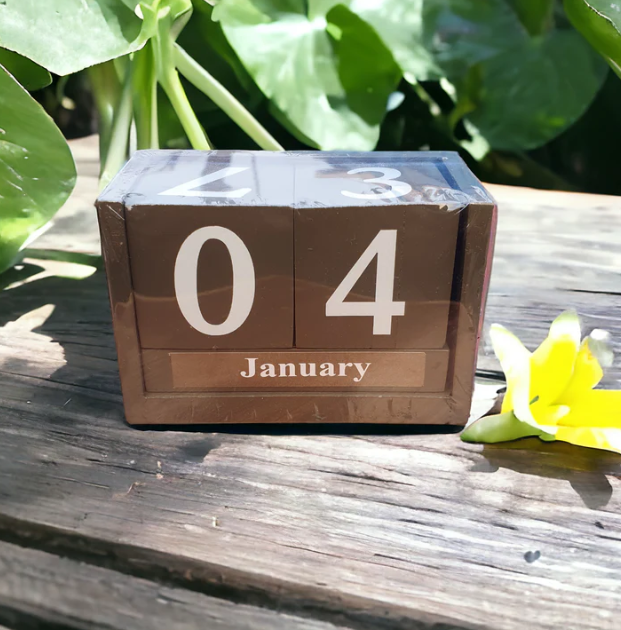 Wooden Calender - Imported