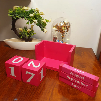 Wooden Calender - Imported