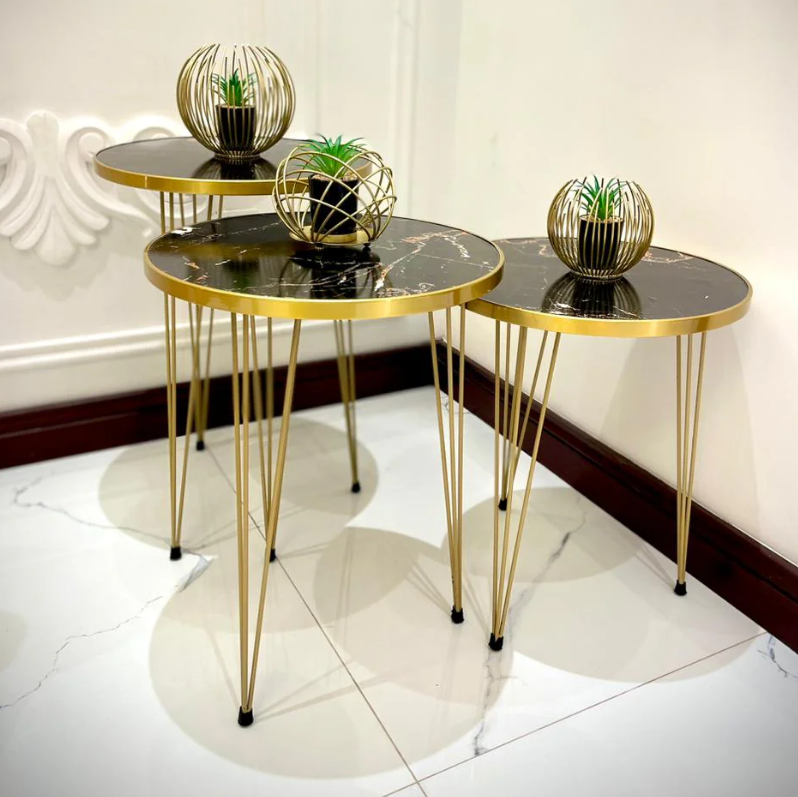 Modern Coffee Tables – Nesting End Tables & Side Tables Set for Stylish Living