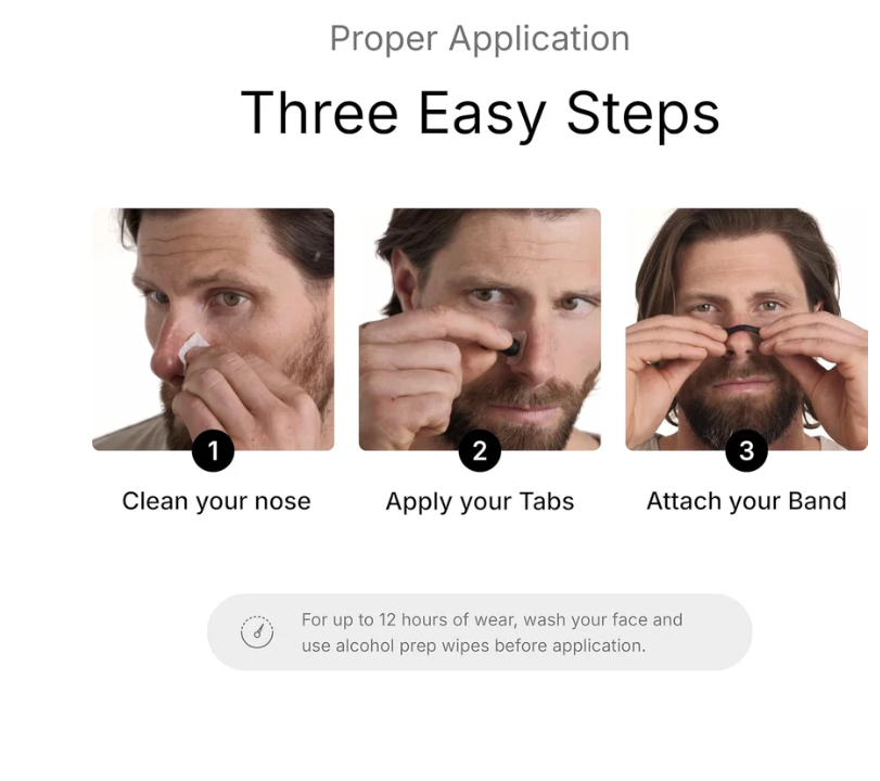 Magnetic Nasal Strips