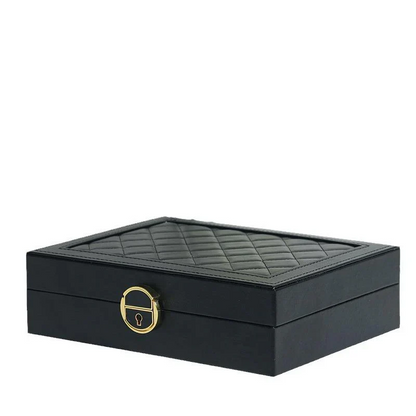 Luxury single layer Travel Jewelry Box Organizer