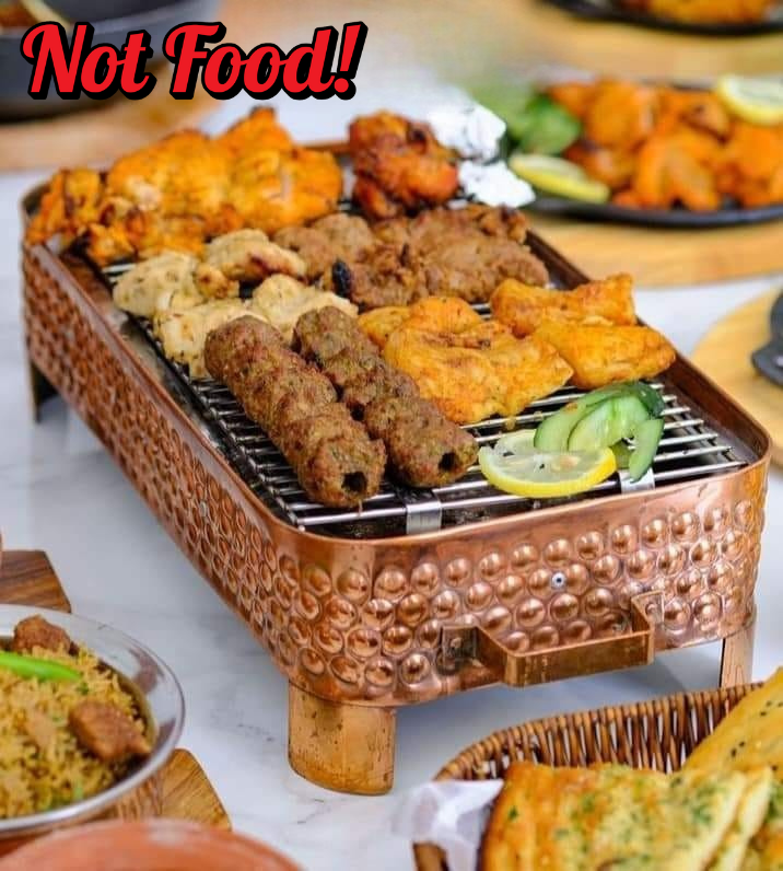 Turkish Copper BBQ Grill – Handcrafted Charcoal Grill Tray