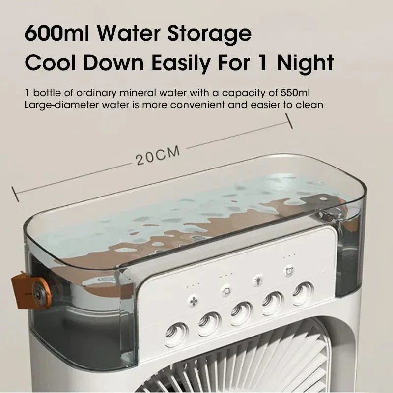 Portable Humidifier Cooling Fan