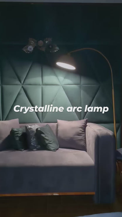 Metal Arch lamp heighted to modern look