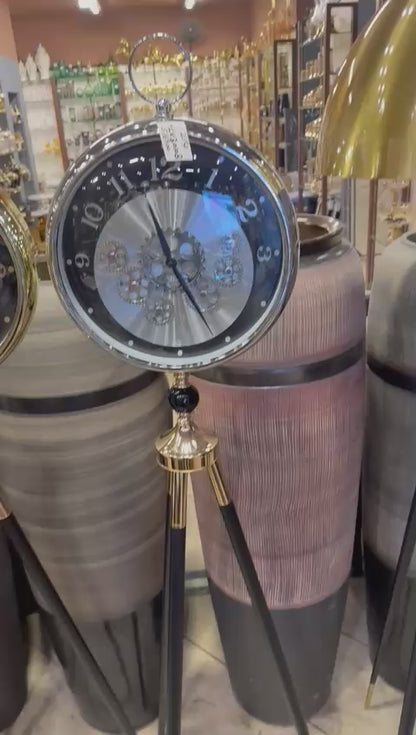 Standing clock with different color