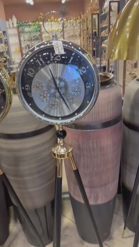 Standing clock with different color