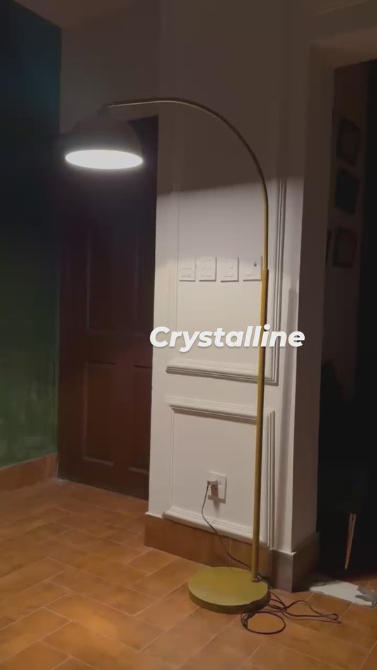 Metal Arch lamp heighted to modern look