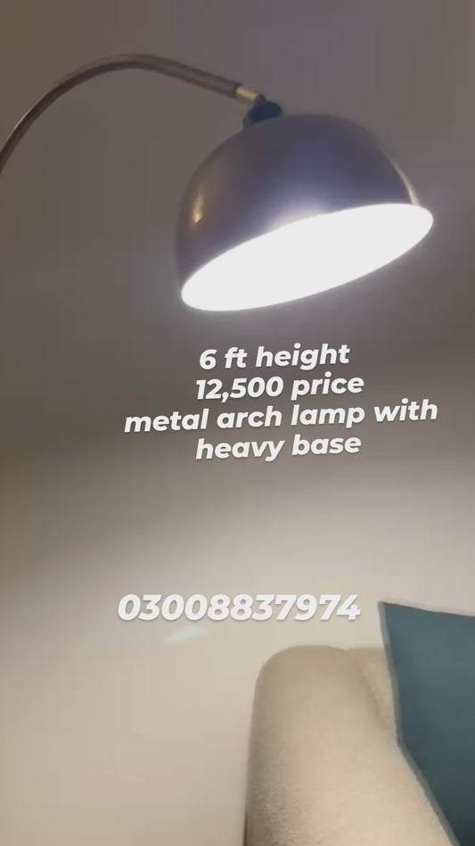 Metal Arch lamp