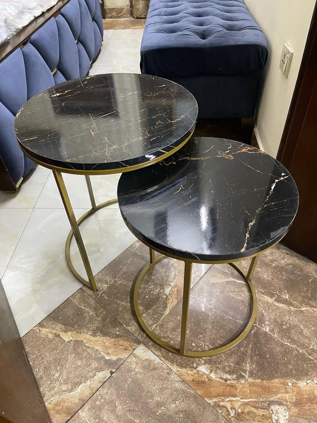 2pcs table set 2 feets height 1.5 feets height  diameter 20"