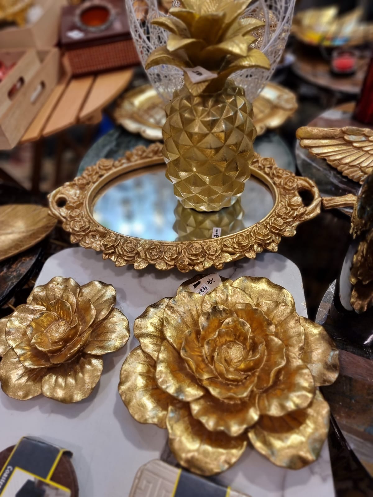 Resin plates m decor